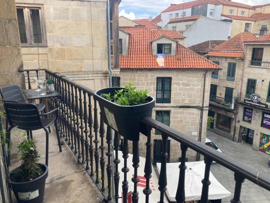 Hyp - A Casa Do Correo Vello - O Balcon Daire Pontevedra Dış mekan fotoğraf